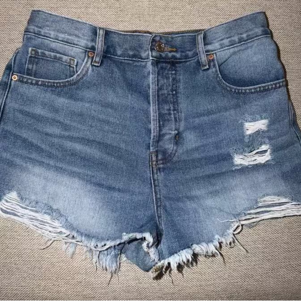 Denim Blue Women Shorts